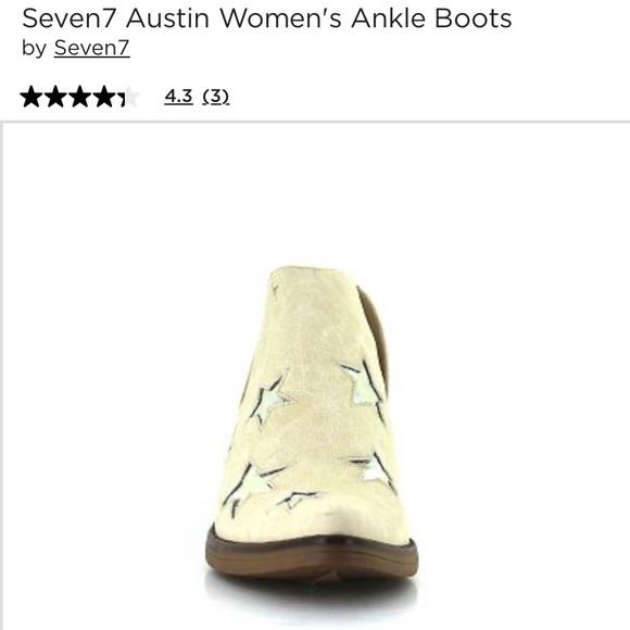 Seven7 Austin rockstar Women's Ankle Boots - Picture 2 of 12